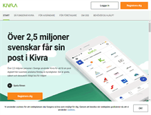 Tablet Screenshot of kivra.com